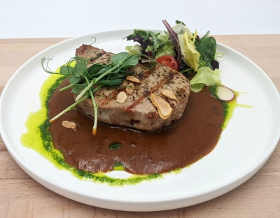 Steak z vepřové kotletky